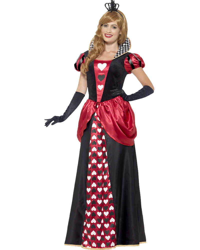 Royal Red Queen Womens Plus Size Book Week Costume - Image 2
