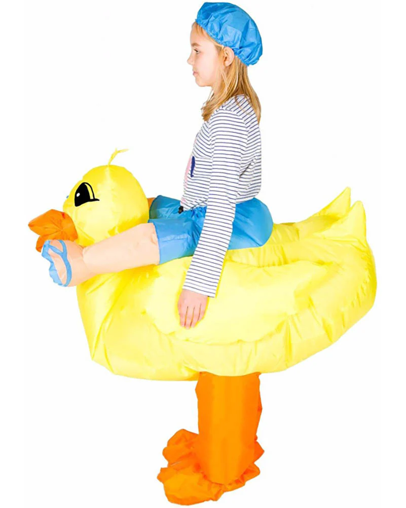 Rubber Ducky Inflatable Kids Costume - Image 3