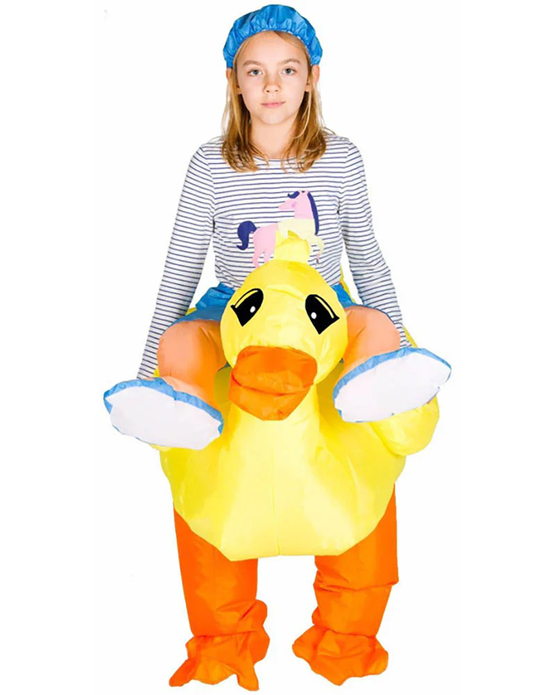 Rubber Ducky Inflatable Kids Costume - Image 4