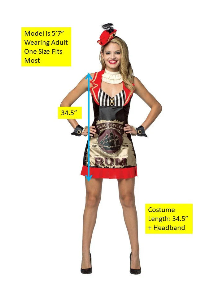 Rum Dress Womens Costume - Image 2