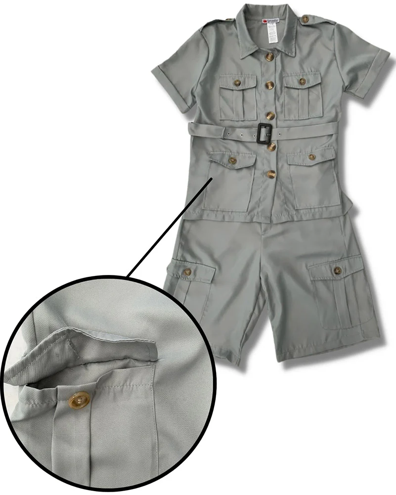 Safari Suit Deluxe Adult Plus Size Book Week Costume - Image 11