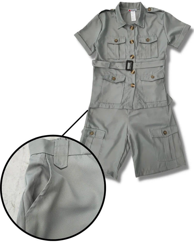 Safari Suit Deluxe Adult Plus Size Book Week Costume - Image 12