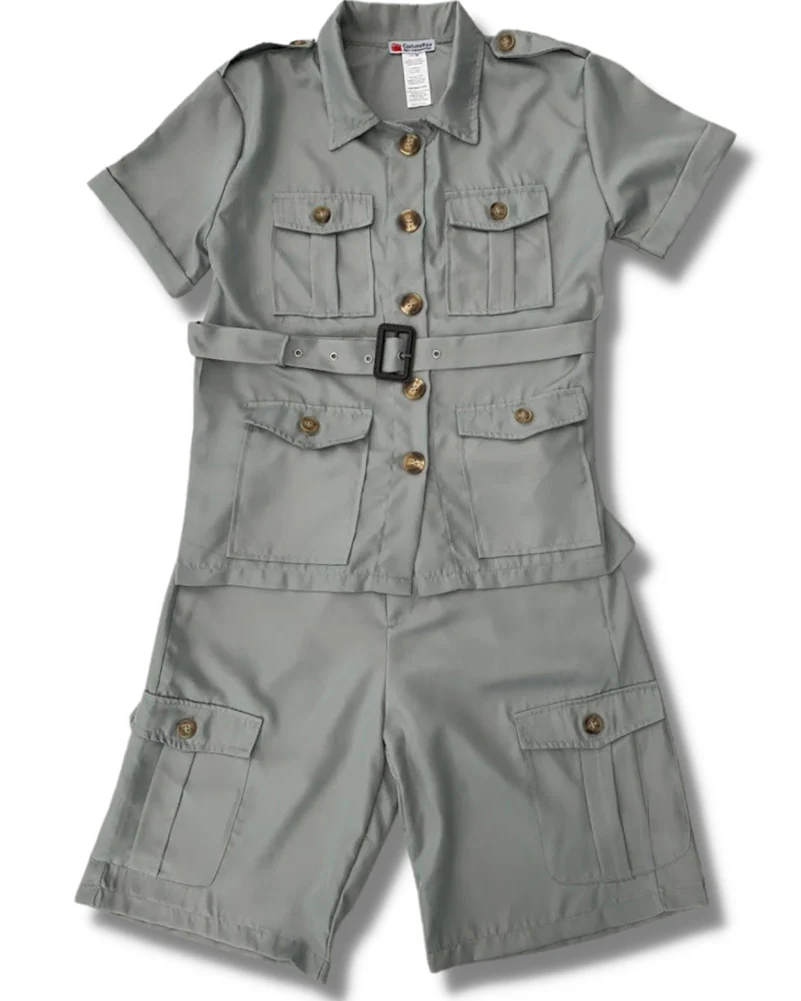 Safari Suit Deluxe Adult Plus Size Book Week Costume - Image 9