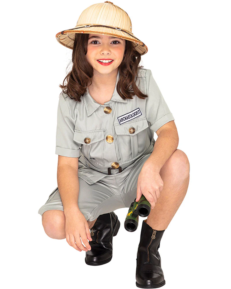 Safari Suit Deluxe Kids Book Week Costume - Image 3
