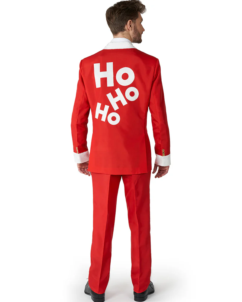 Santa Faux Fur Mens Suitmeister - Image 2