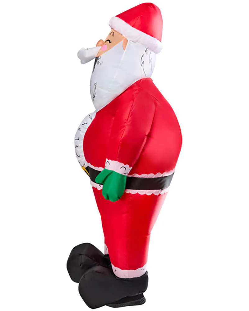 Santa Inflatable Adult Costume - Image 4