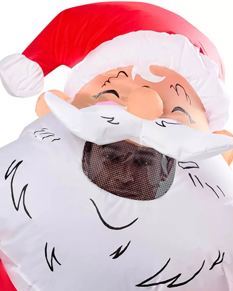 Santa Inflatable Adult Costume - Image 5