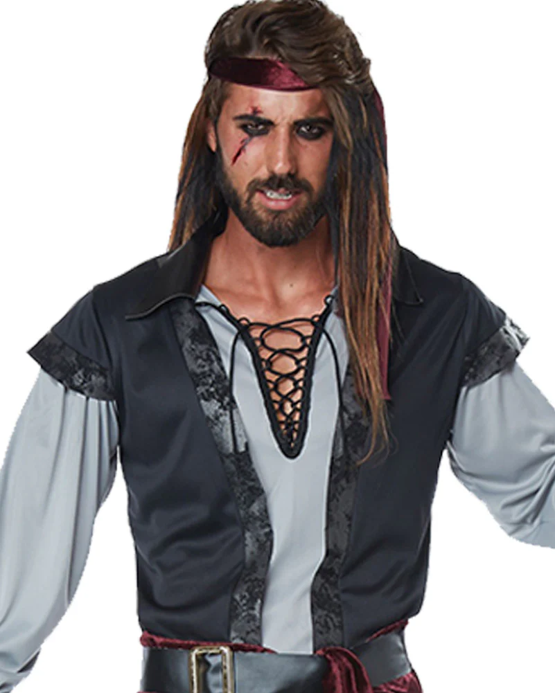 Scallywag Pirate Mens Book Week Costume - Image 2