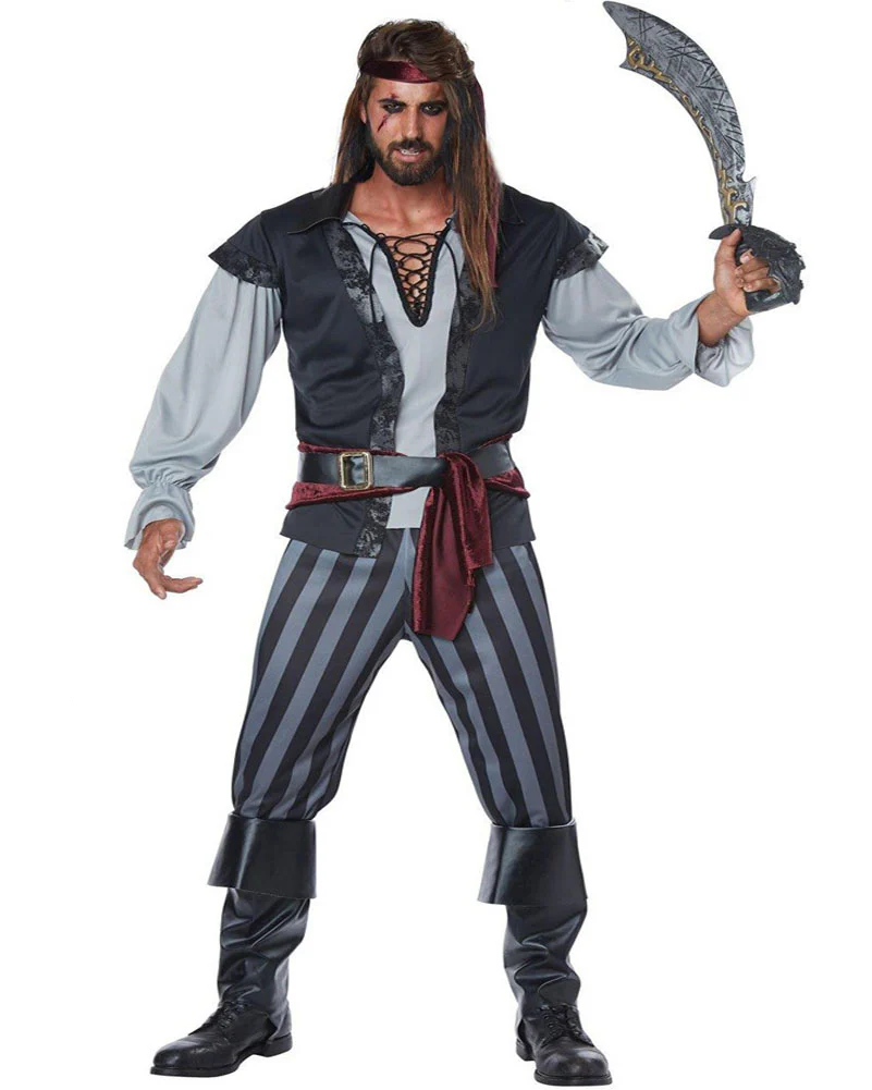Scallywag Pirate Plus Size Mens Book Week Costume
