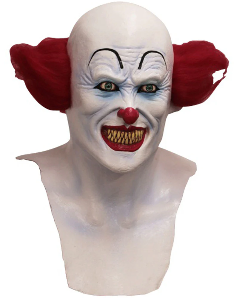 Scary Clown Deluxe Mask