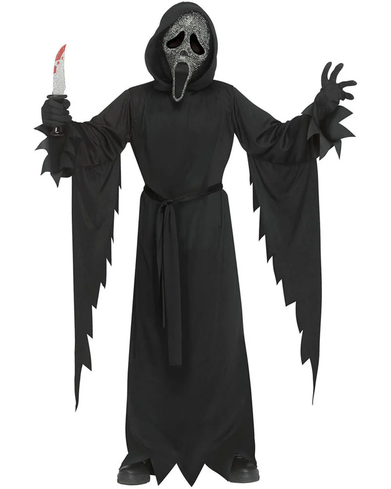Scream Ghost Face Lives Gun Powder Kids Costume