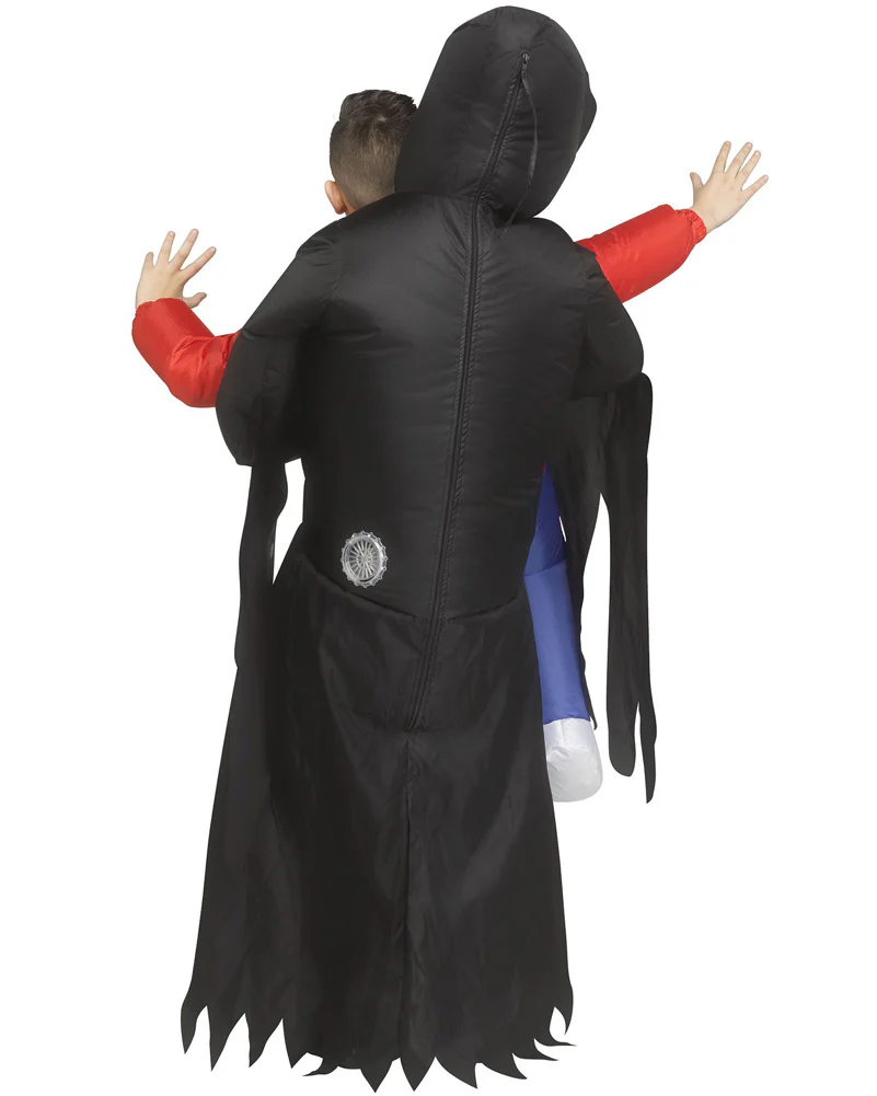 Scream Ghost Face Lives Piggyback Inflatable Kids Costume - Image 3
