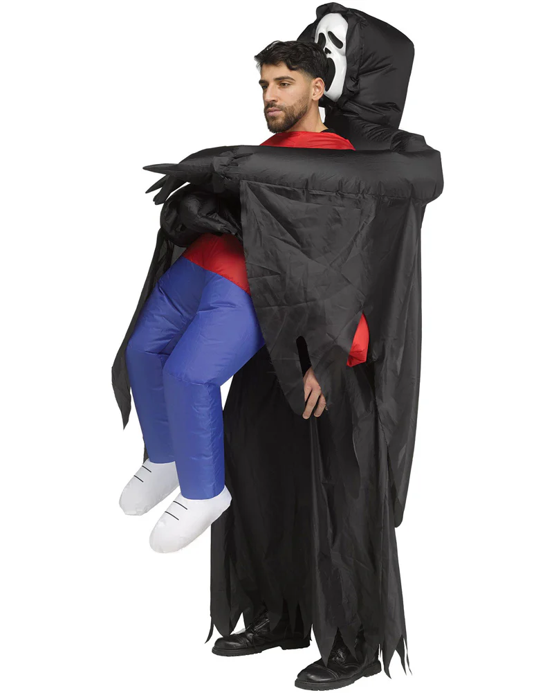Scream Ghost Face Lives Piggyback Inflatable Mens Costume - Image 6