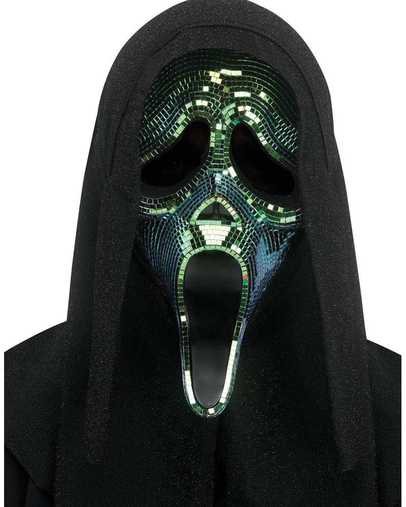 Scream Ghost Face Oil Slick Disco Mask - Image 2