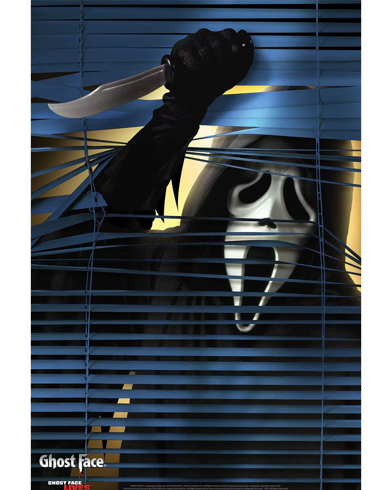 Scream Ghost Face Window Creeper
