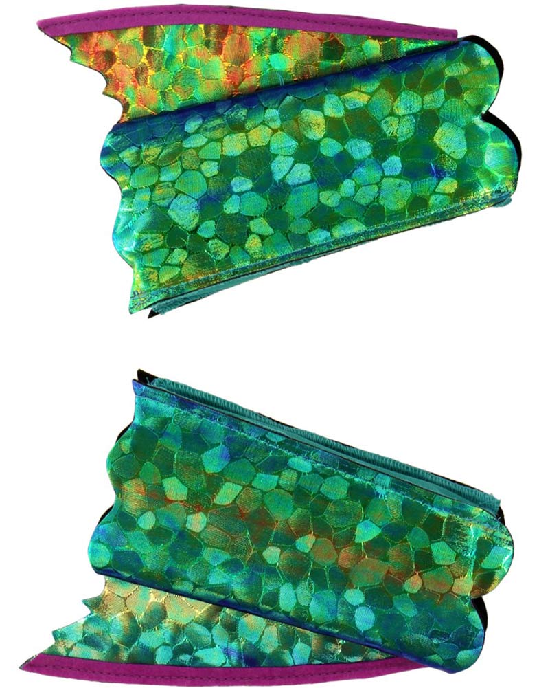 Seahorse Shimmer Fin Deluxe Arm Cuffs - Image 2