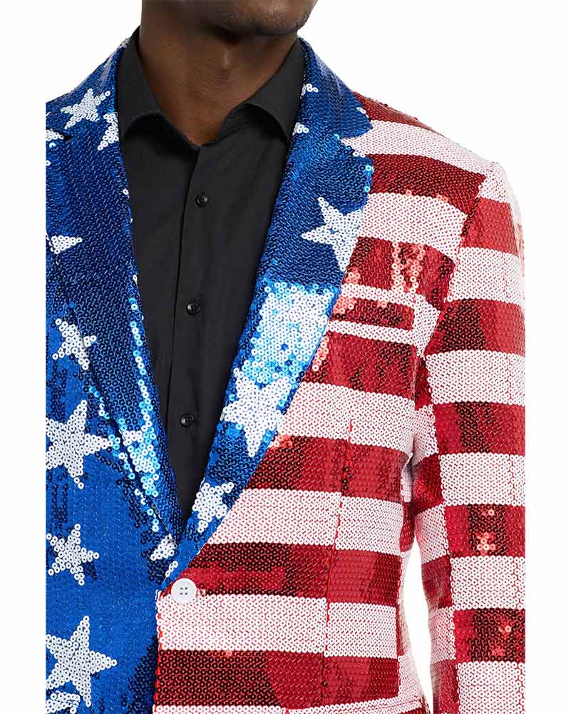 Sequins USA Mens Suitmeister Jacket - Image 4