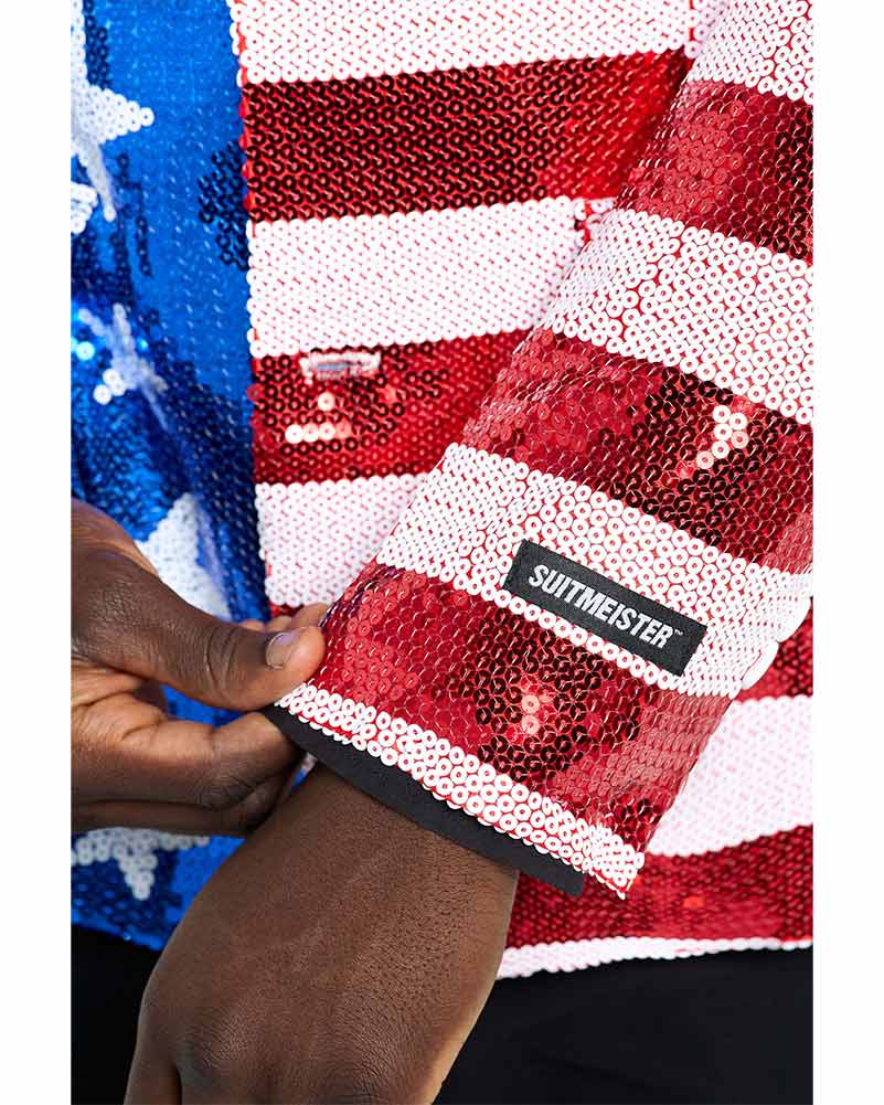 Sequins USA Mens Suitmeister Jacket - Image 5