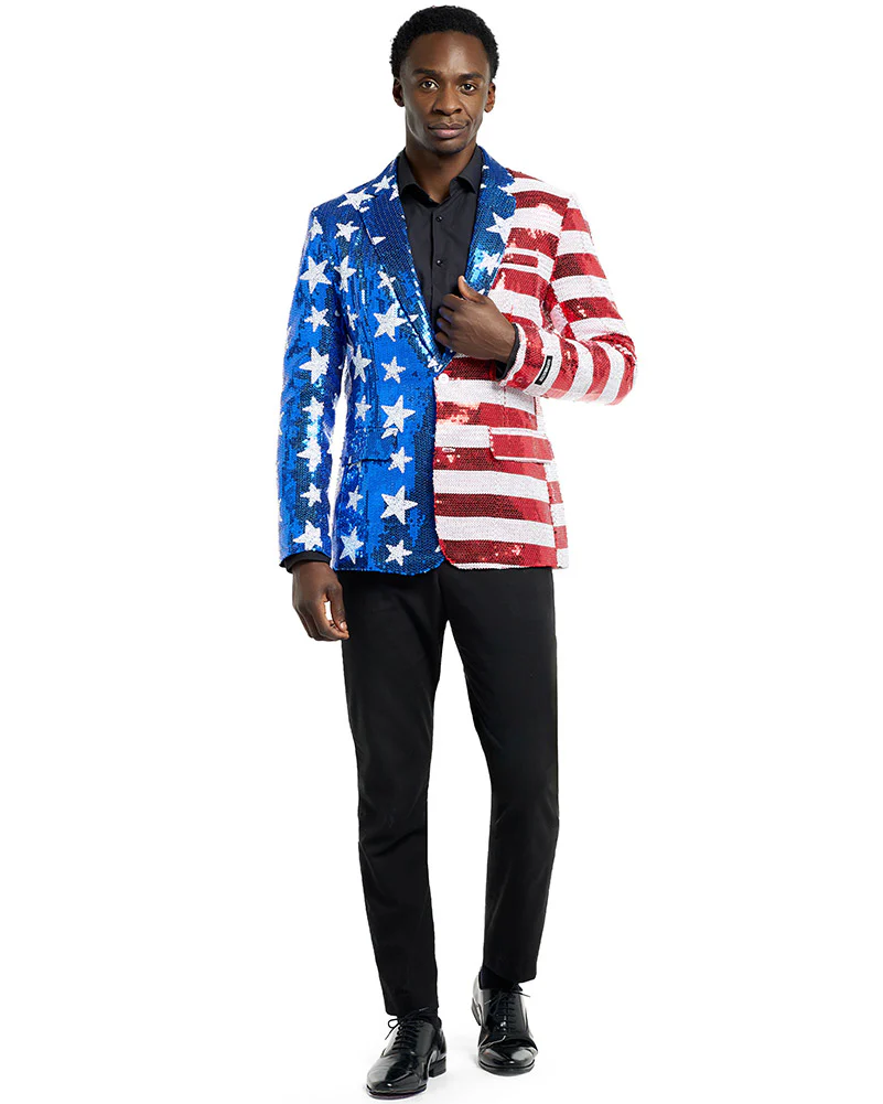 Sequins USA Mens Suitmeister Jacket - Image 6