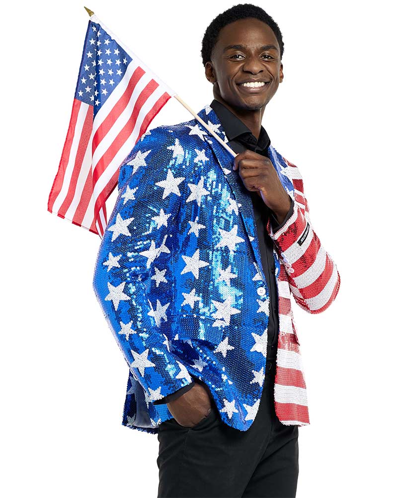 Sequins USA Mens Suitmeister Jacket - Image 7