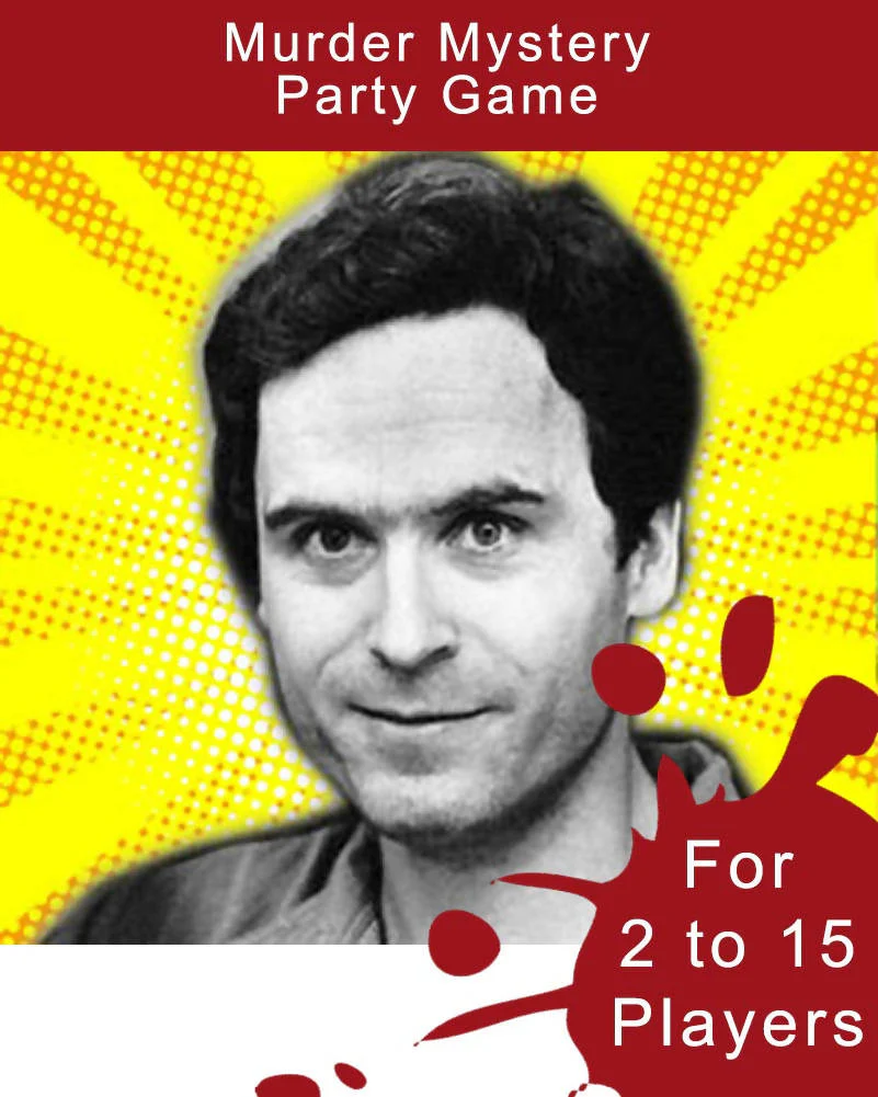 Serial Slaughter Digital Murder Mystery Game for 2 to 15 Players