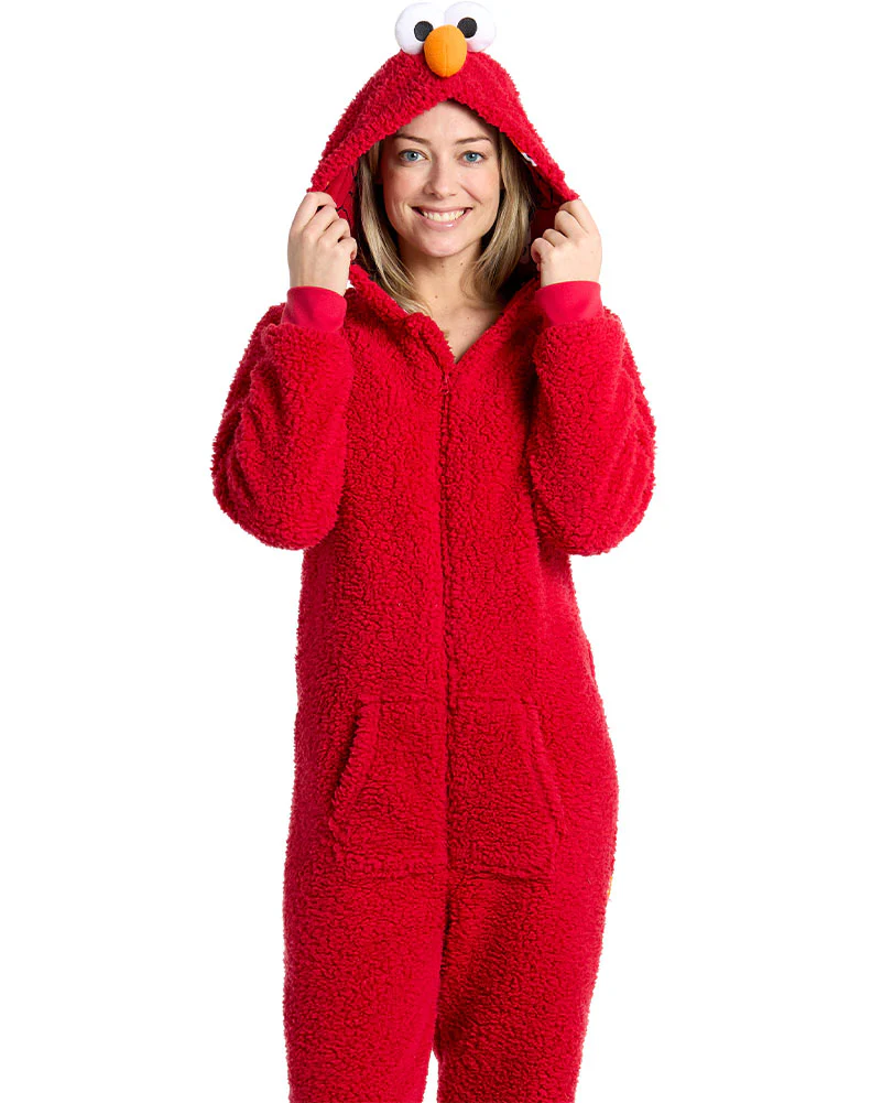 Sesame Street Elmo Adults Opposuit Onesie - Image 4