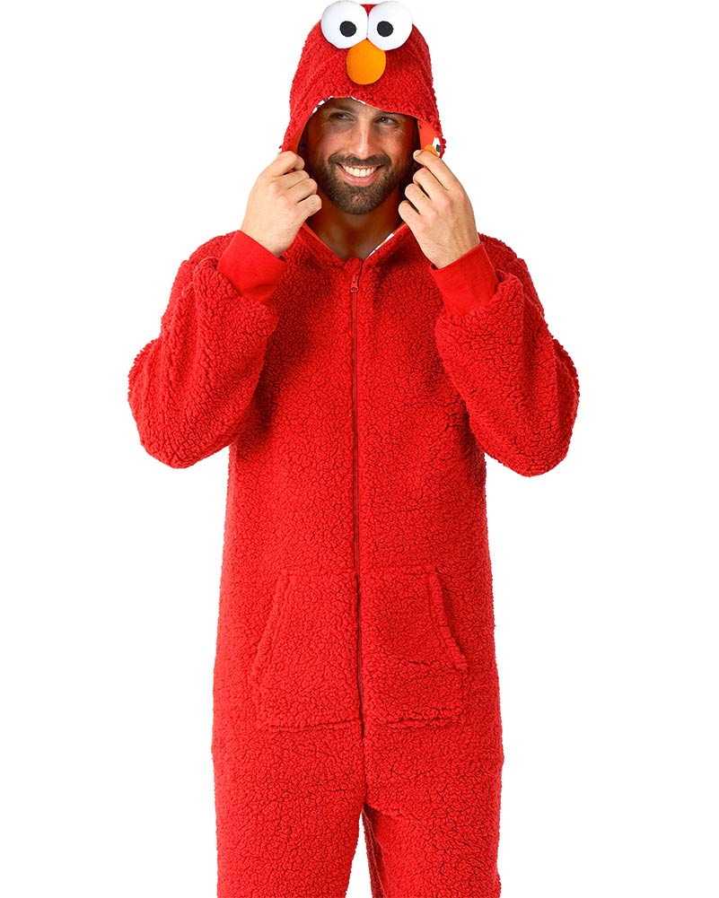 Sesame Street Elmo Adults Opposuit Onesie - Image 7