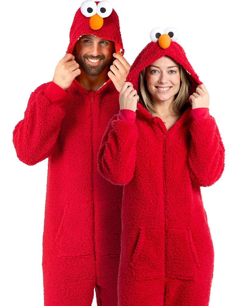 Sesame Street Elmo Adults Opposuit Onesie - Image 8