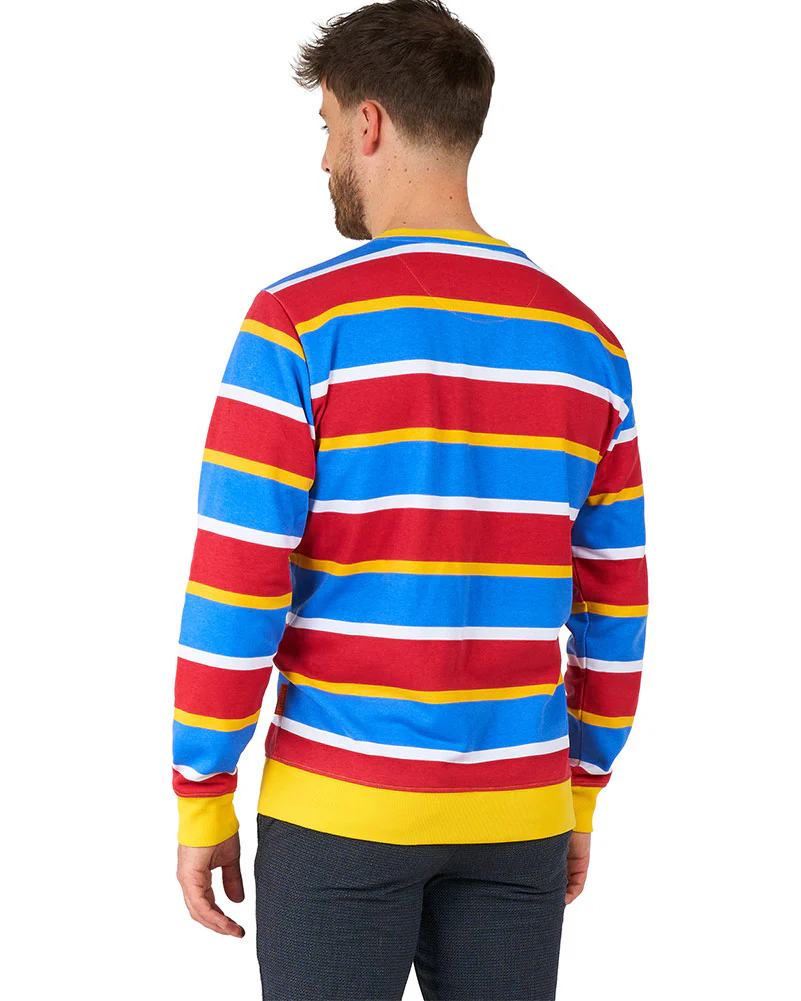 Sesame Street Ernie Mens Opposuit Sweater - Image 2