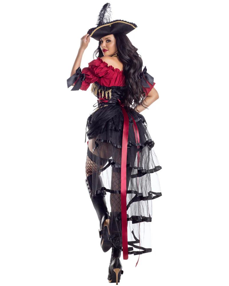 Seven Seas Pirate Premium Womens Costume - Image 2