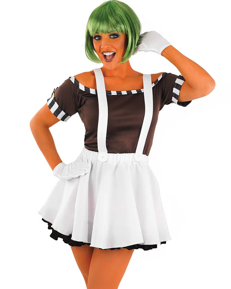 Sexy Chocolate Factory Worker Womens Costume - Image 2