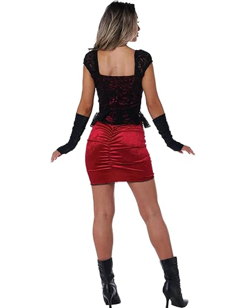 Sexy Red Riding Hood Womens Costume - Image 4