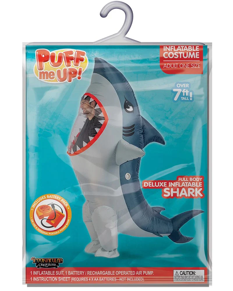 Shark Inflatable Adult Costume - Image 2