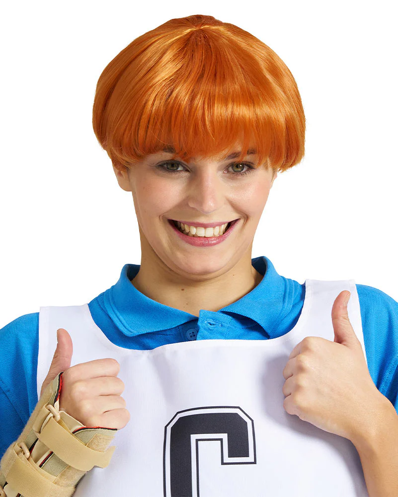 Shazza Deluxe Wig and Netball Bib Set - Image 4
