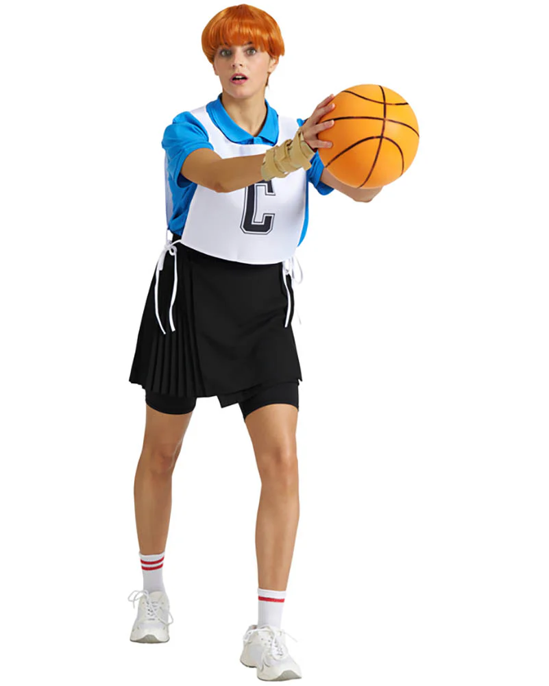 Shazza Deluxe Wig and Netball Bib Set - Image 7