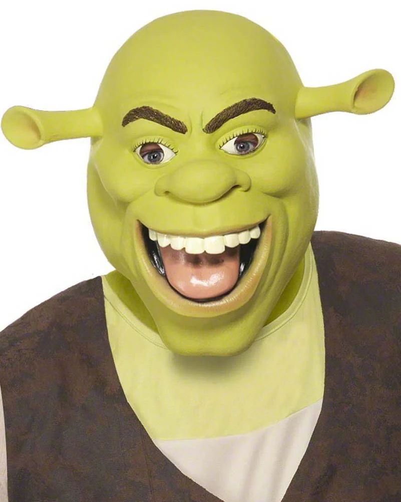 Shrek Latex Adult Mask
