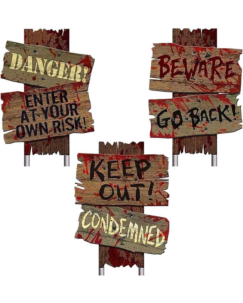 Sidewalk Cemetery Signs 30cm - Image 2