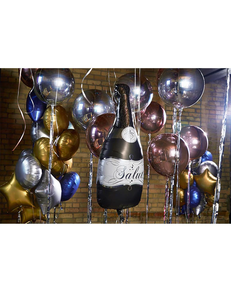 Silver Satin 45cm Star Balloon - Image 3