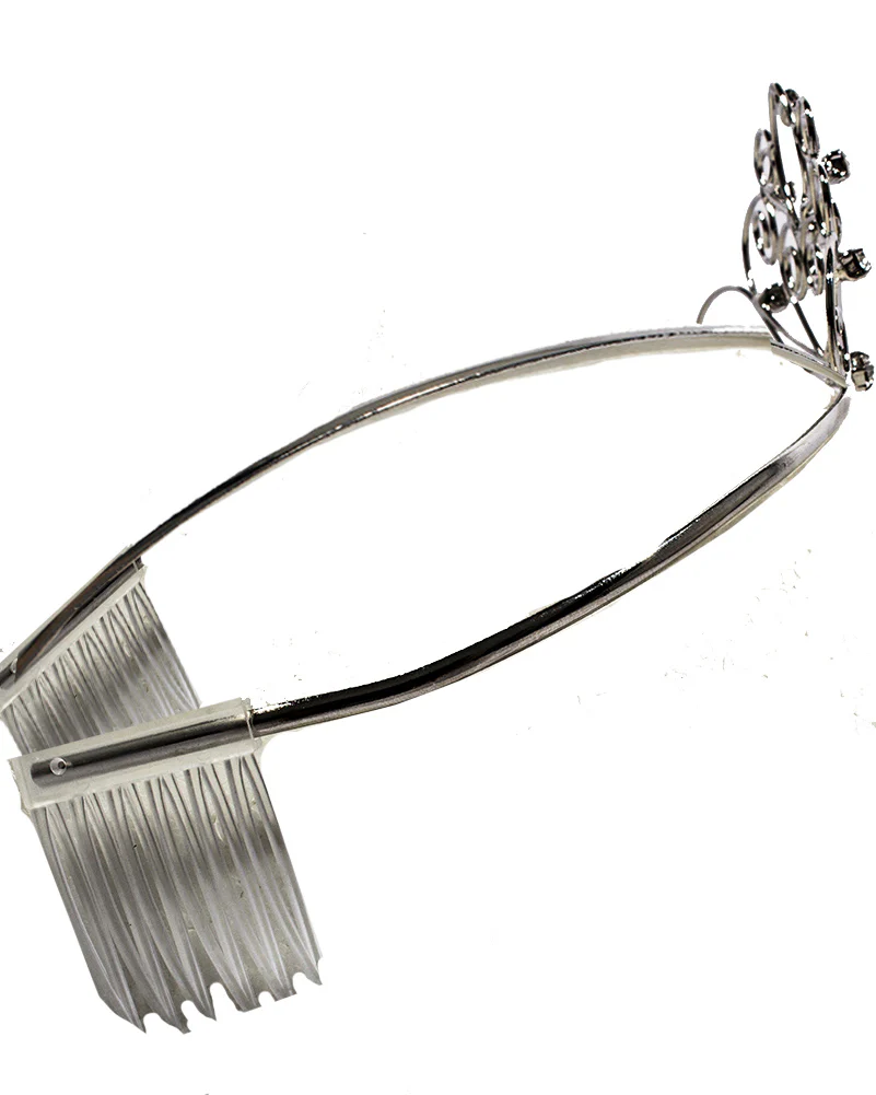 Silver Sweetheart Princess Tiara - Image 2