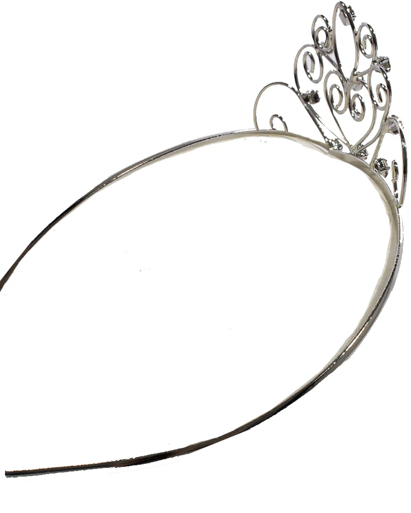Silver Sweetheart Princess Tiara - Image 3