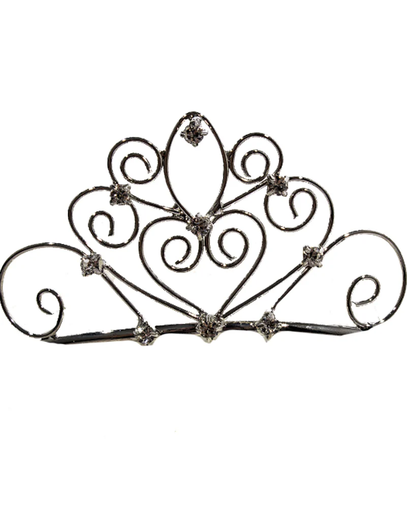 Silver Sweetheart Princess Tiara - Image 5