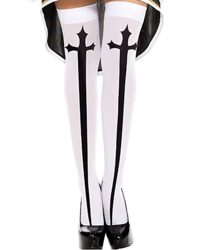 Sinfully Hot Nun Womens Costume - Image 5