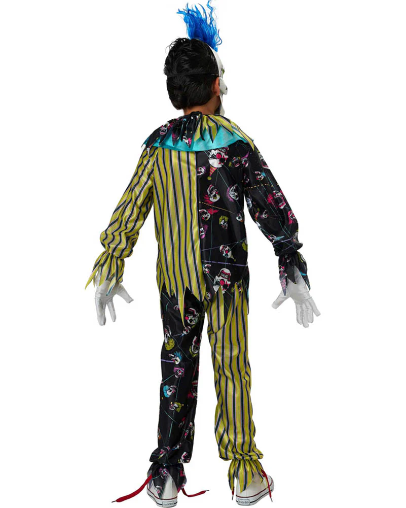 Sinister Skull Clown Boys Costume - Image 2