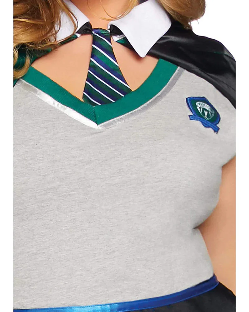 Sinister Spellcaster Student Uniform Plus Size Womens Costume - Image 4
