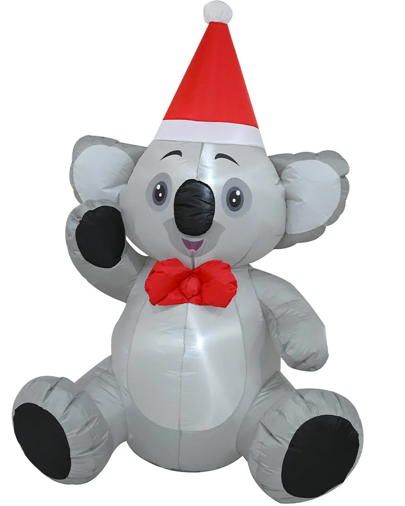 Sitting Koala Christmas Lawn Inflatable 1.5m - Image 3
