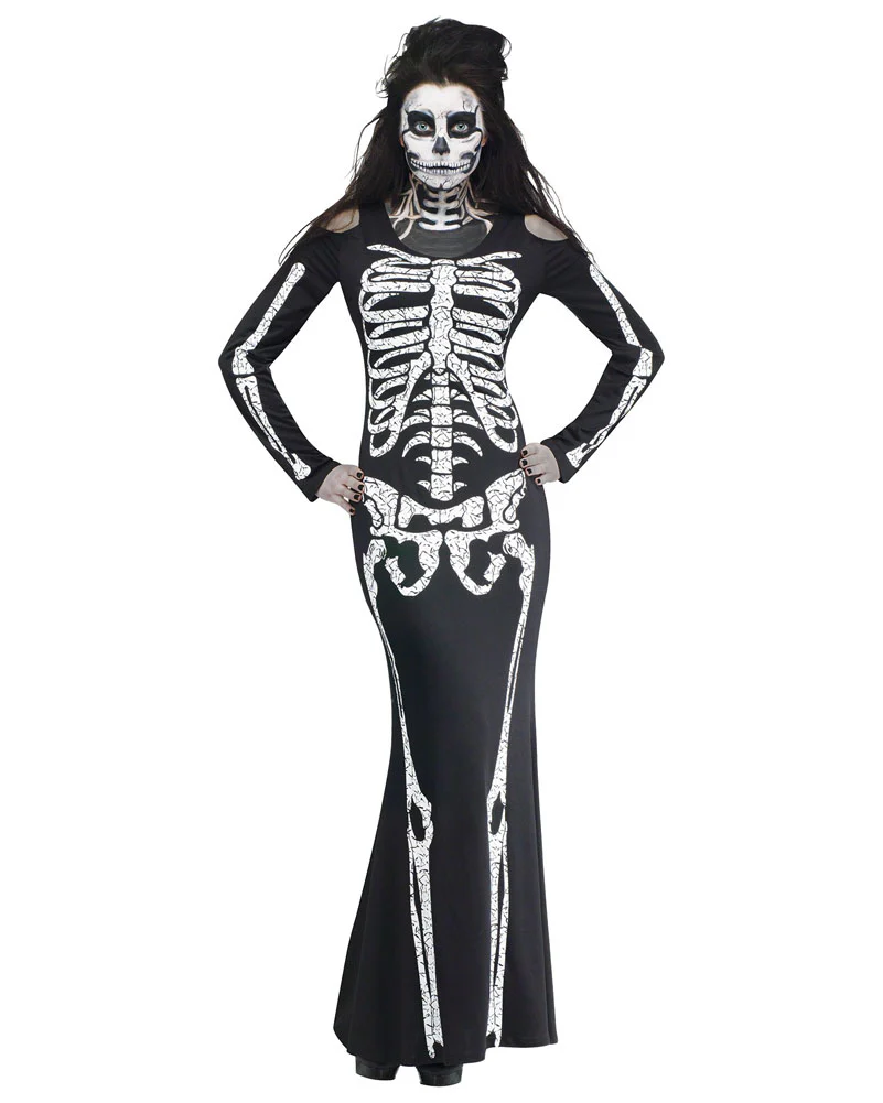Skelelicious Womens Costume