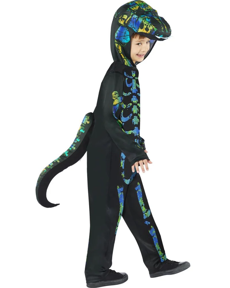 Skeleton Dino Boys Costume - Image 2