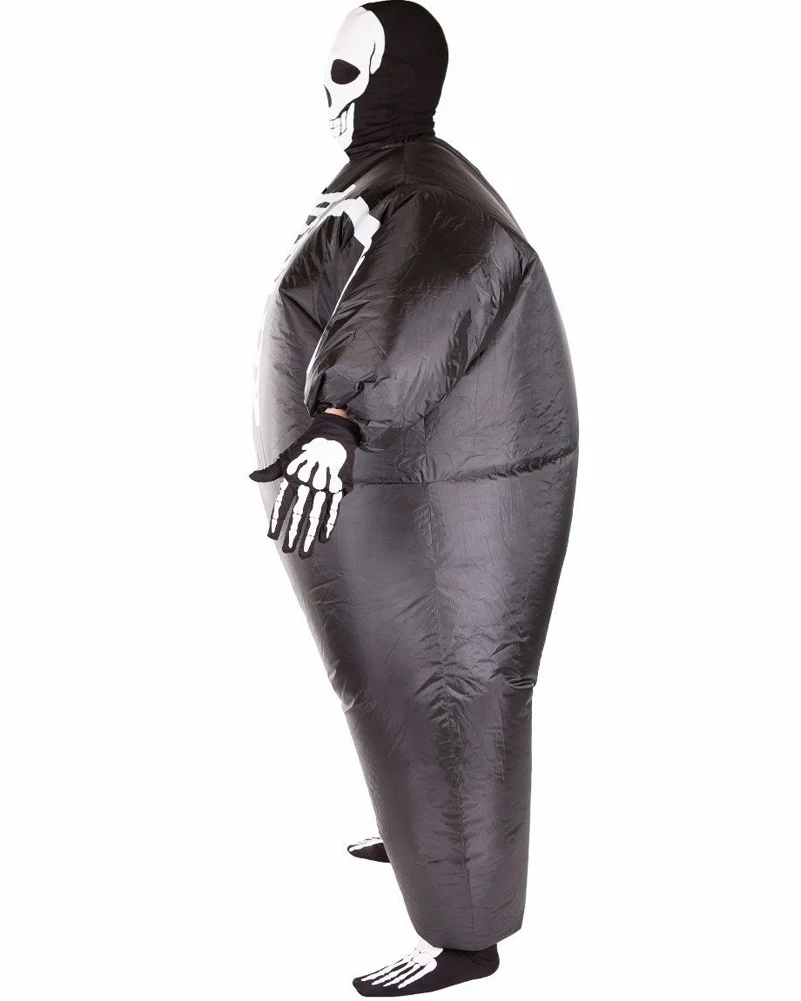 Skeleton Inflatable Adult Costume - Image 2