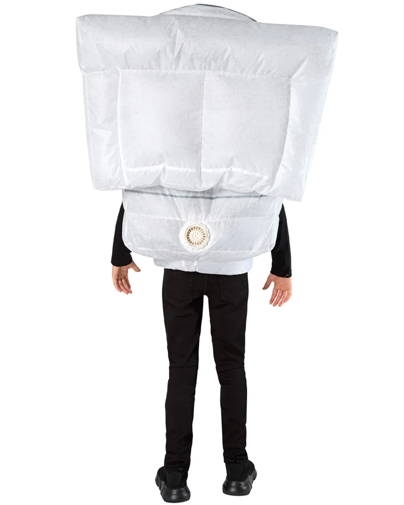 Skibidi Toilet Inflatable Boys Costume - Image 2