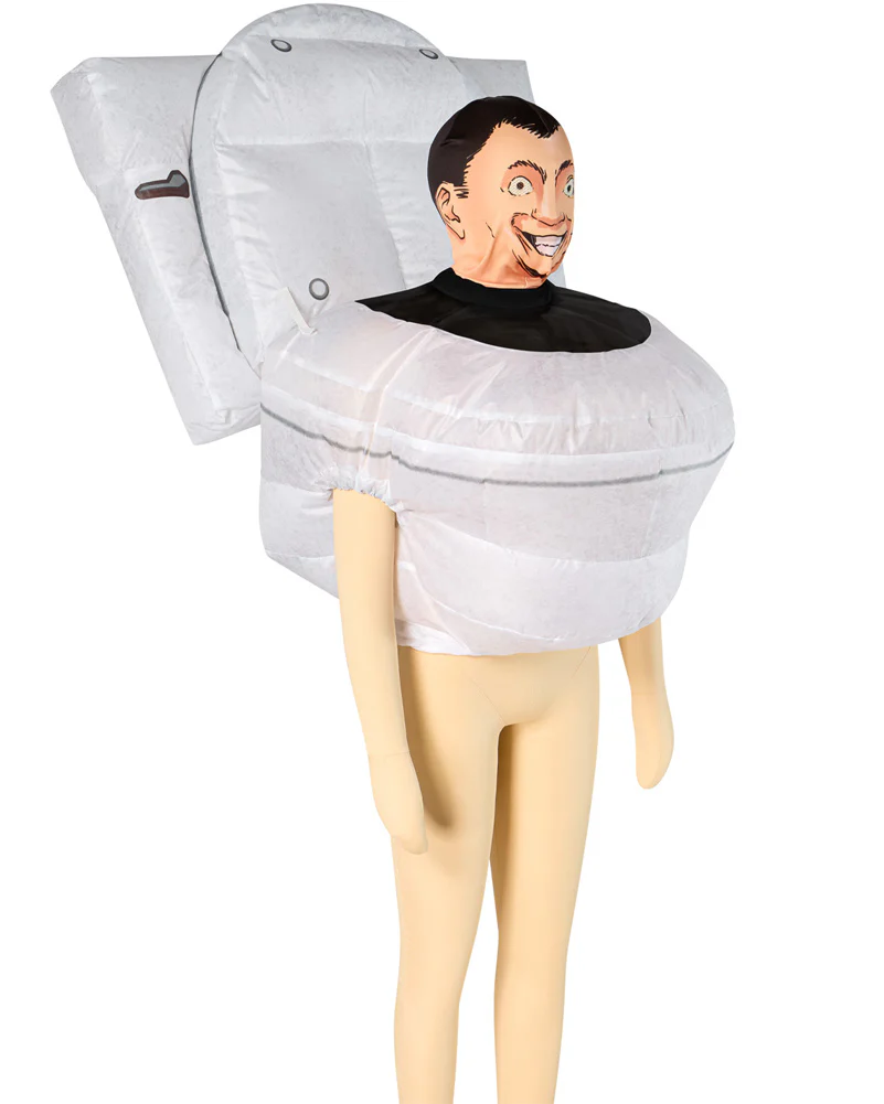 Skibidi Toilet Inflatable Boys Costume - Image 6